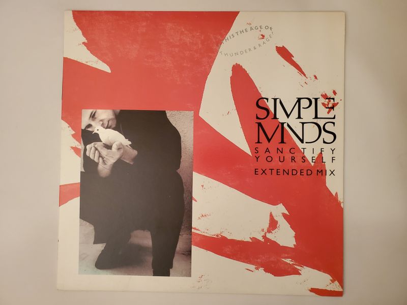 Simple Minds Sanctify Yourself (Extended Mix) vinyl record